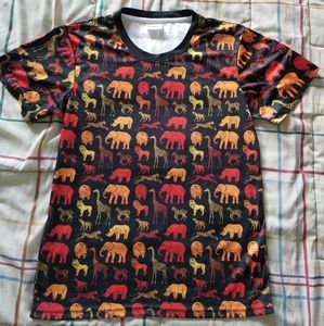 Cowcow AOP Animal Print Shirt